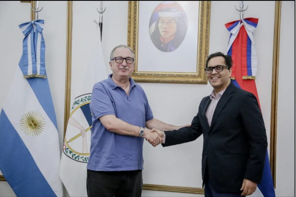 December 2024: Governor Passalacqua met with Indian businessmen to promote yerba mate in new markets