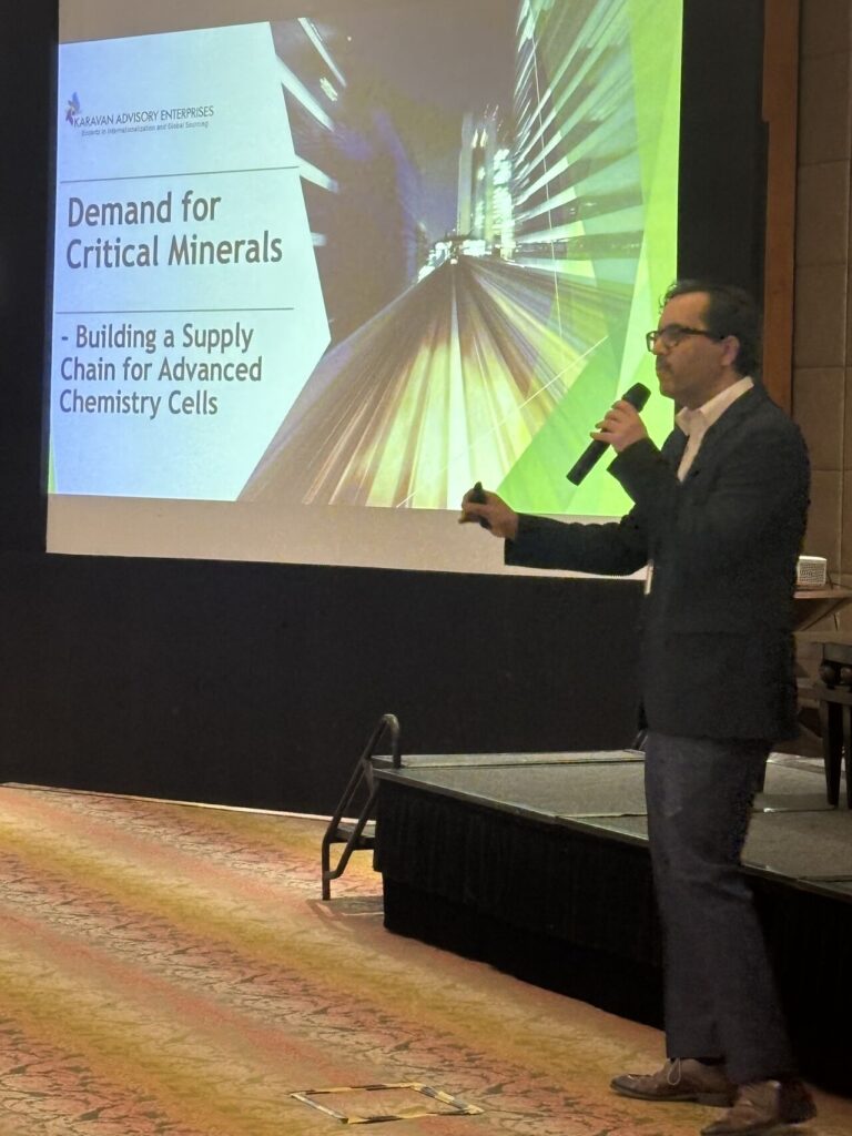 March 2025: Sharing a presentation on demand for Critical Minerals